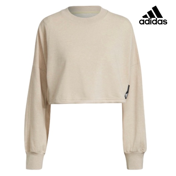 adidas Tops - NWT Women’s adidas Sportswear Studio Lounge Summer Crew Sweatshirt